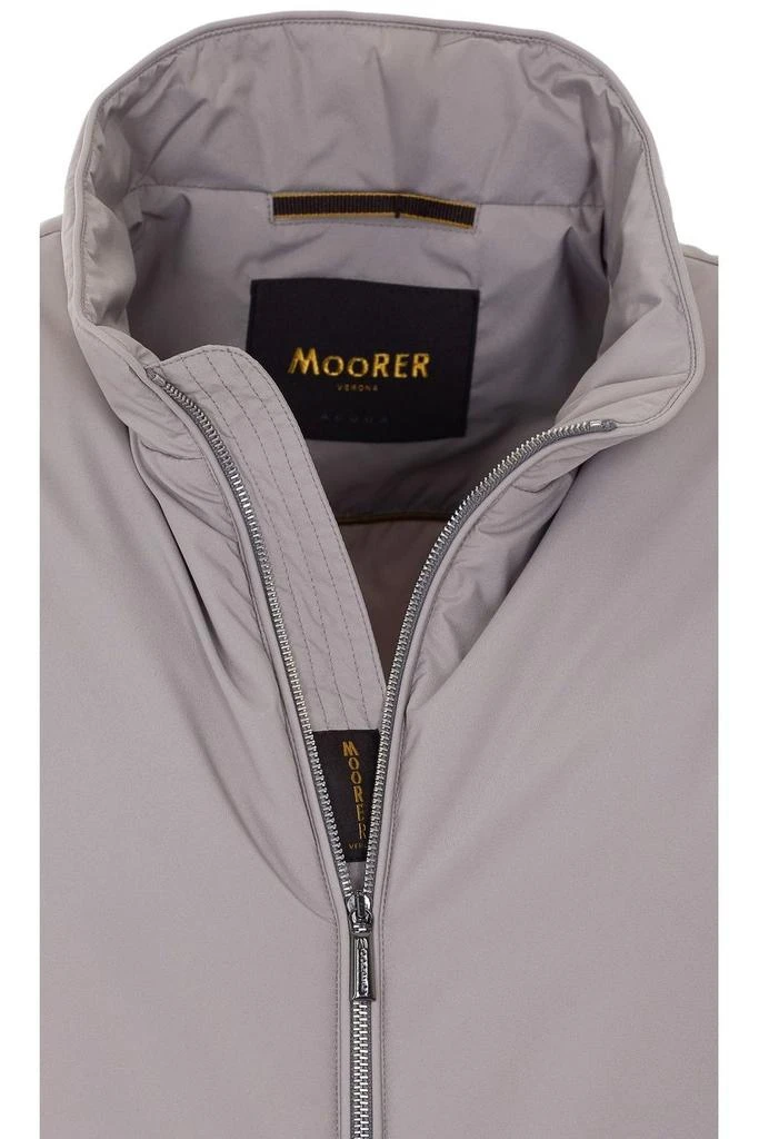 MOORER Moorer Zip-Up High Neck Gilet 4