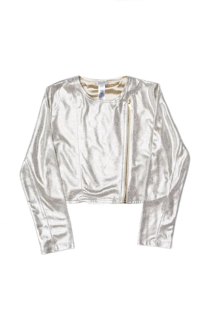 LIU •JO Liu Jo Kids Zipped Crewneck Jacket