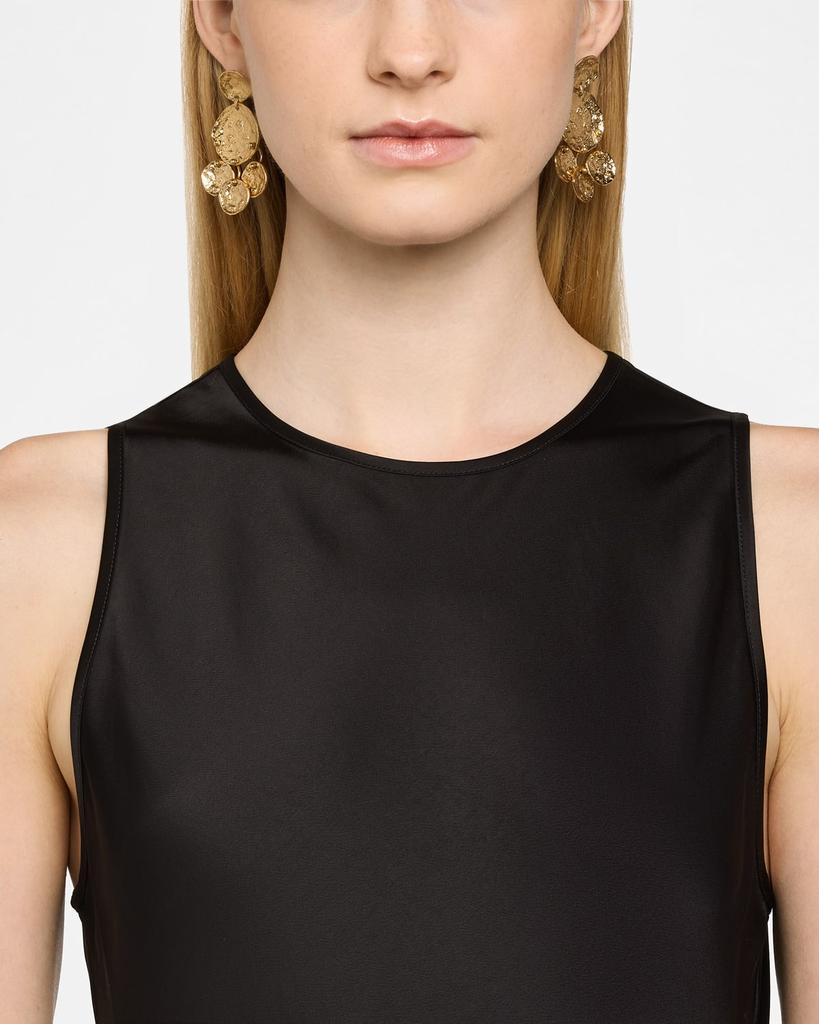 GAS Bijoux Eclipse Sequin Gold Earrings