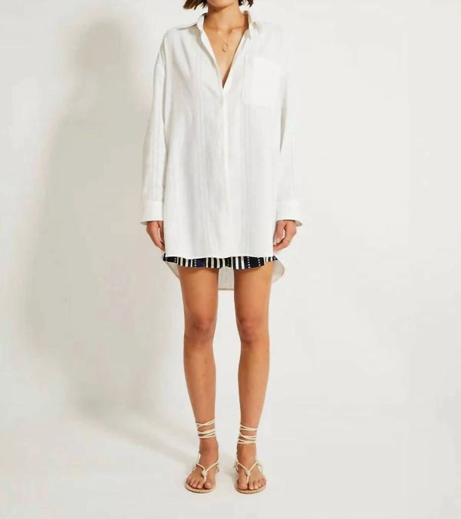 LEMLEM Lemlem - Long Sleeve Mini Dress 1