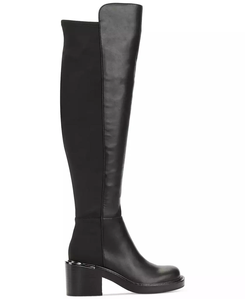 DKNY Women's Dina Over-the- Knee Zip Dress Boots 2