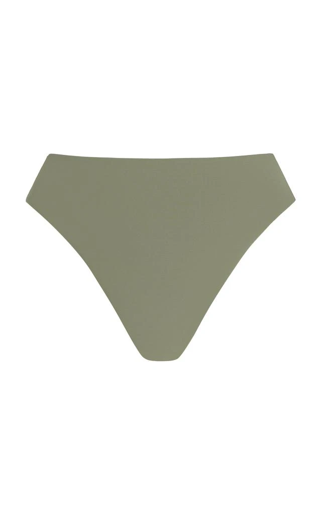 Anemos Anemos - The Midi High-Cut Bikini Bottom - Green - M - Moda Operandi 1