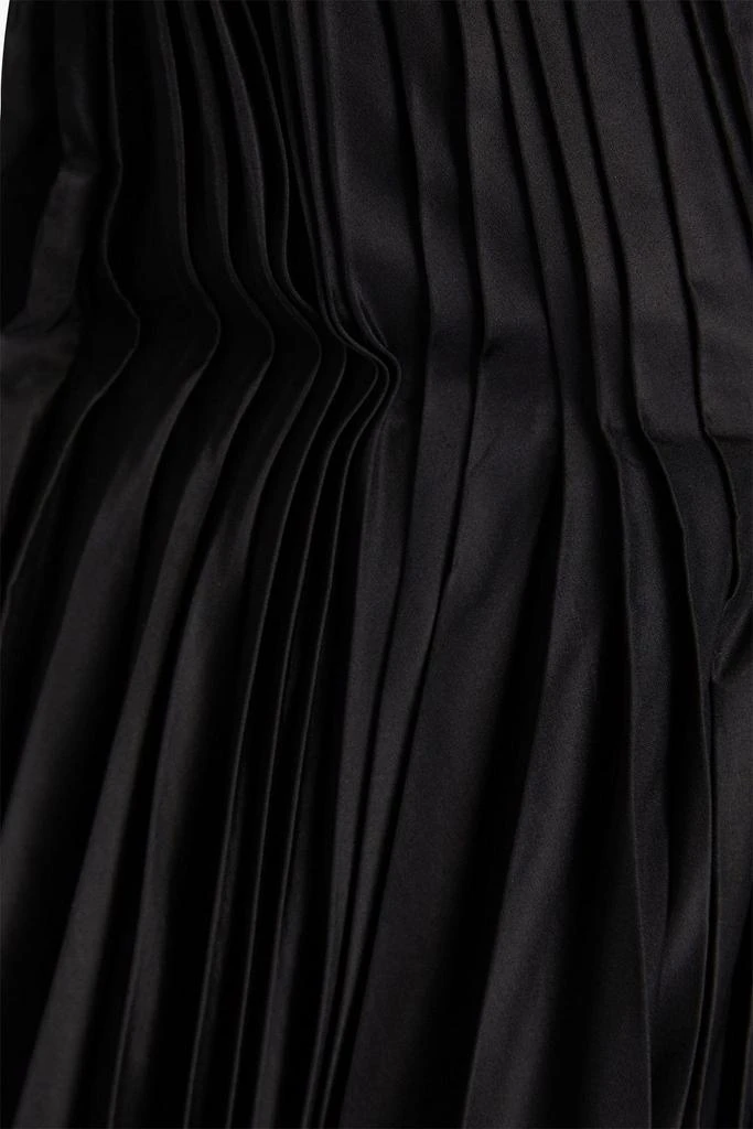 Valentino Plissé silk-taffeta gown 4