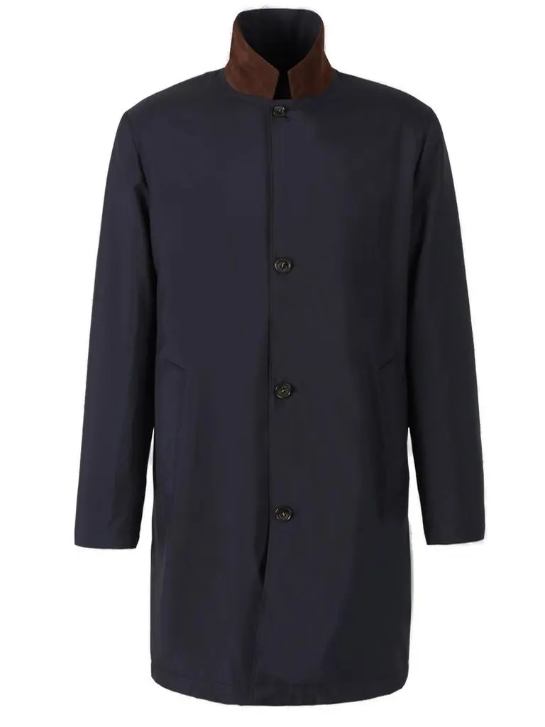 Loro Piana Loro Piana Contrasting Buttoned Coat