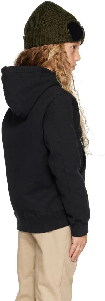 C.P. Company Kids Kids Black Basic Hoodie 3