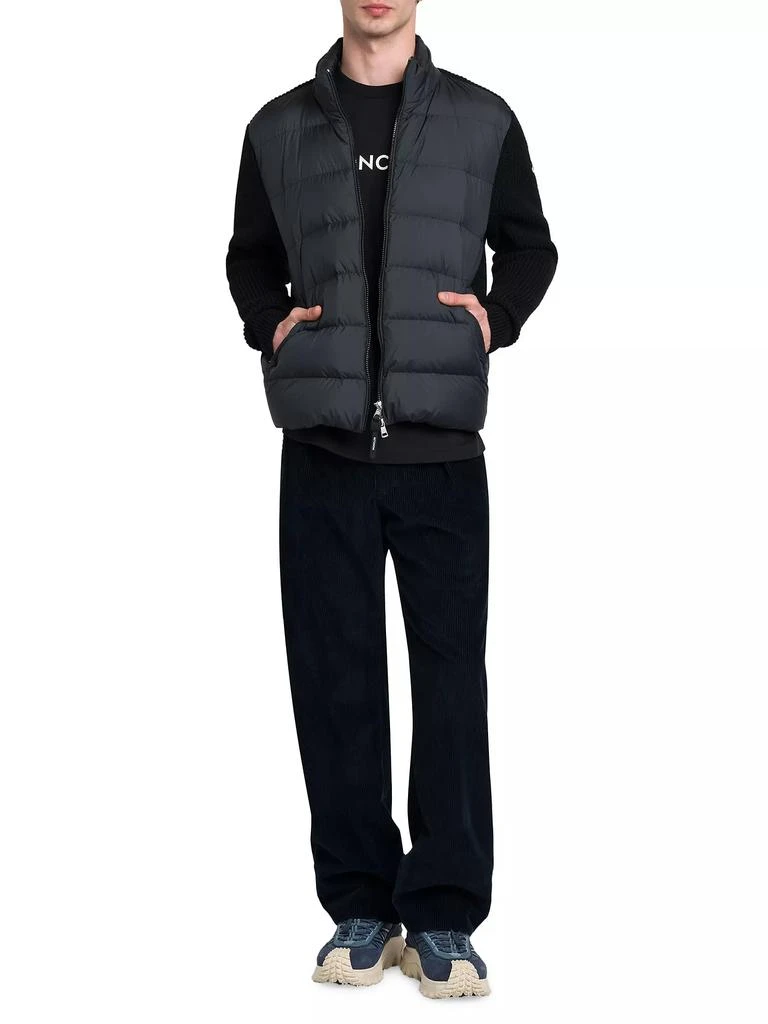 Moncler Padded Wool Zip-Up Hoodie 6