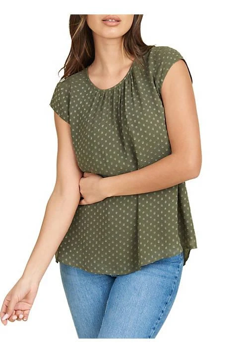DR2 by Daniel Rainn By Daniel Rainn Cap Sleeve Blouse 1