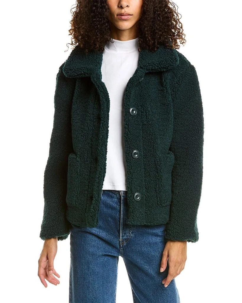 Urban Republic Sherpa Textured Button Coat 1