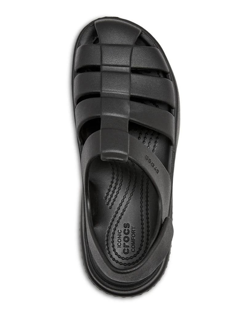 Crocs Women's Stomp Slingback Platform Fisherman Sandals 3