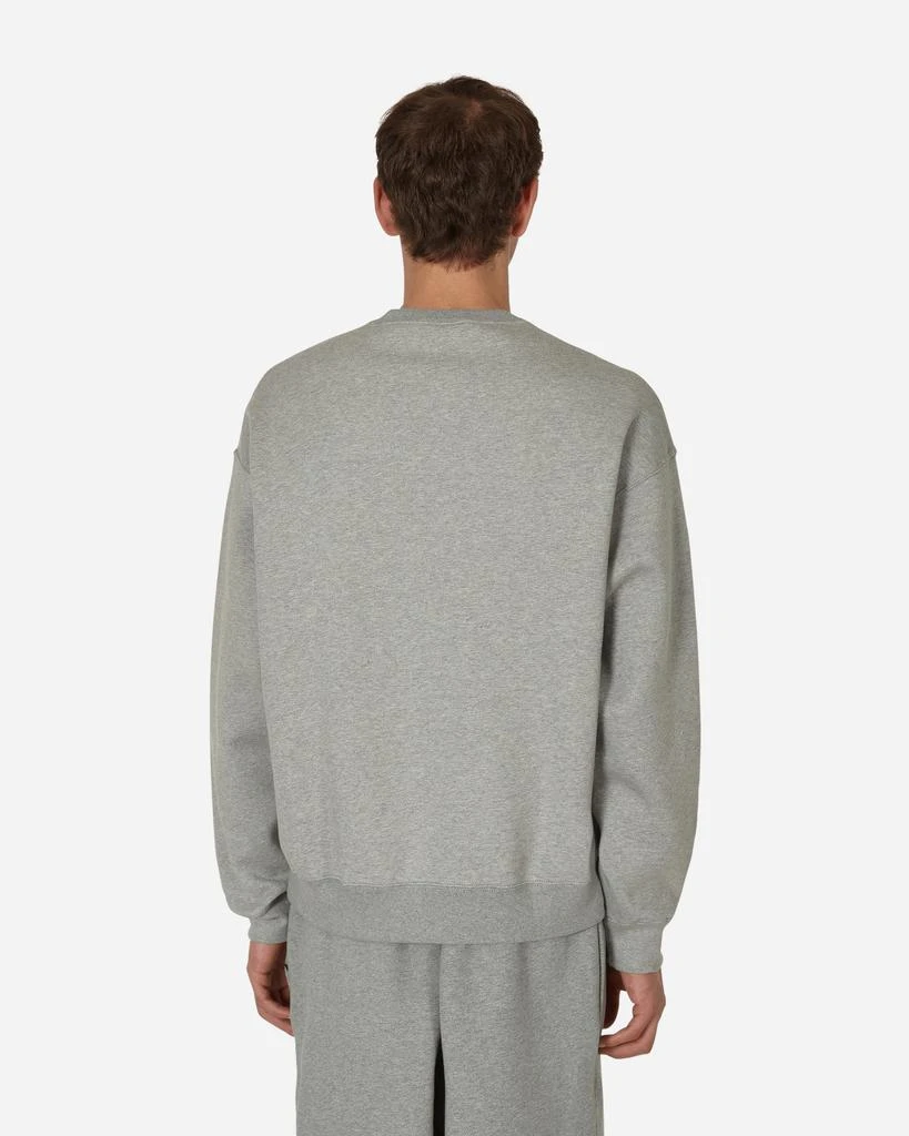 NIKE Solo Swoosh Crewneck Sweatshirt Grey 3