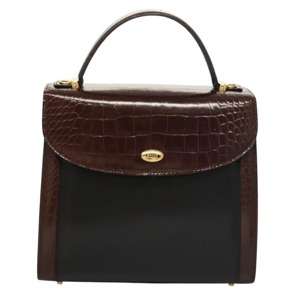 Bally Leather Handbag (Pre-Owned)