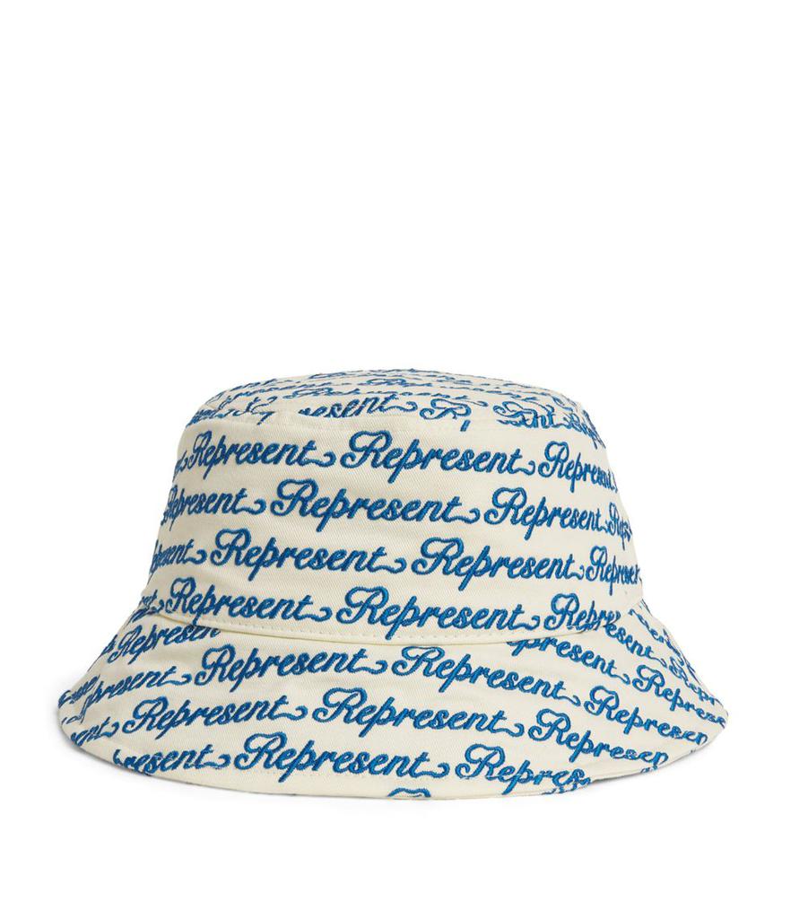 Represent Cotton Logo Bucket Hat