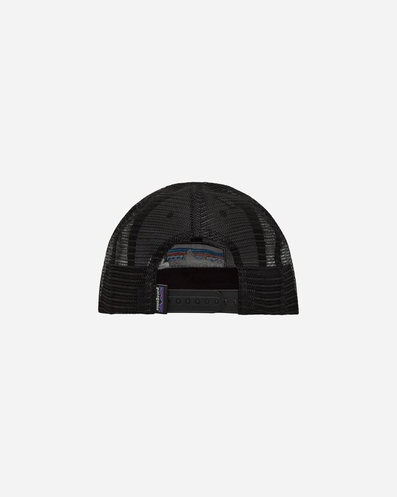 Patagonia P-6 Logo Trucker Hat Black 4