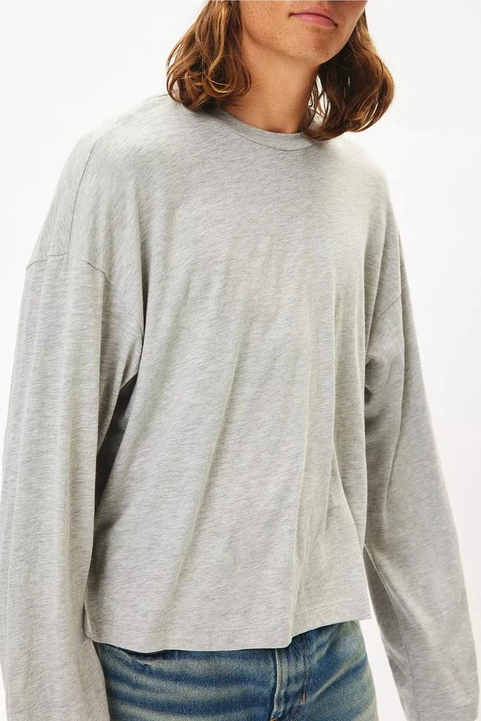 Urban Renewal ReMADE By UO Remnant Boxy Drippy Long Sleeve Tee 1