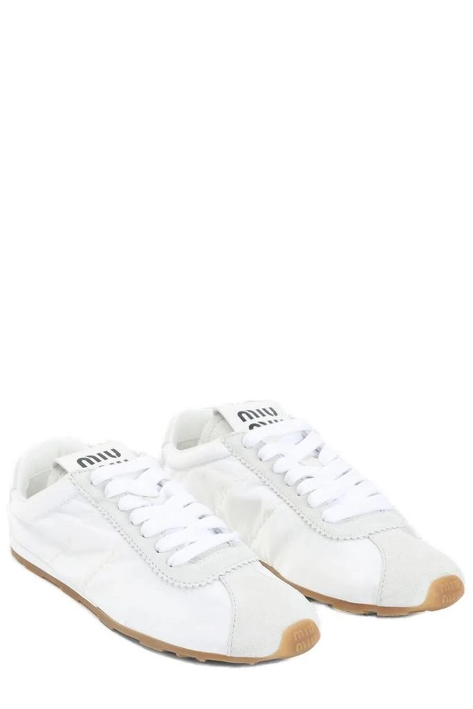 Miu Miu Miu Miu Plume Lace-Up Sneakers 3