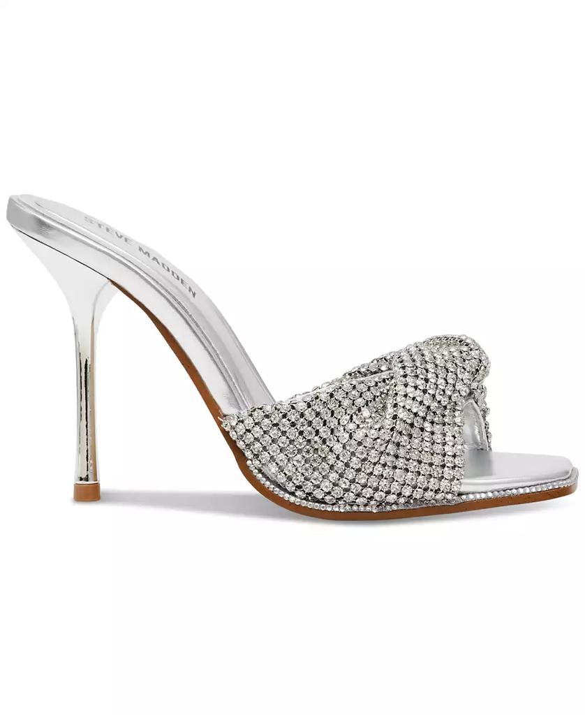 Steve Madden Women's MVP Rhinestone High-Heel Dress Mules