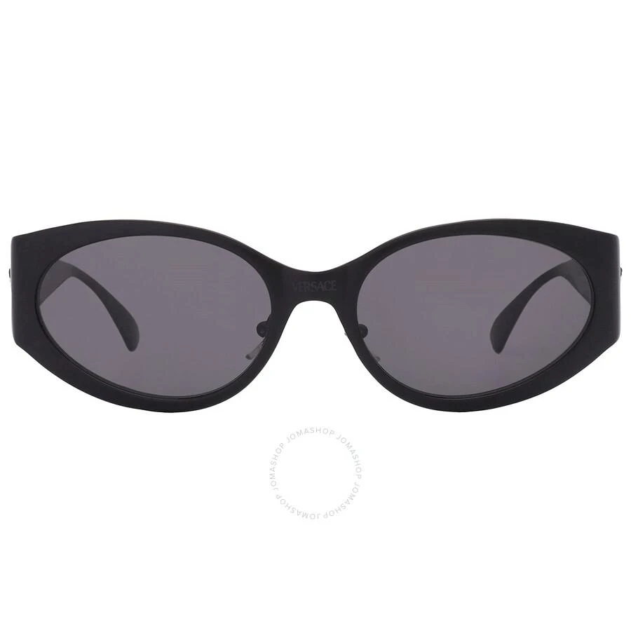 Shop Grey Oval Ladies Sunglasses VE2263 126187 56 on Sale at  display picture 3