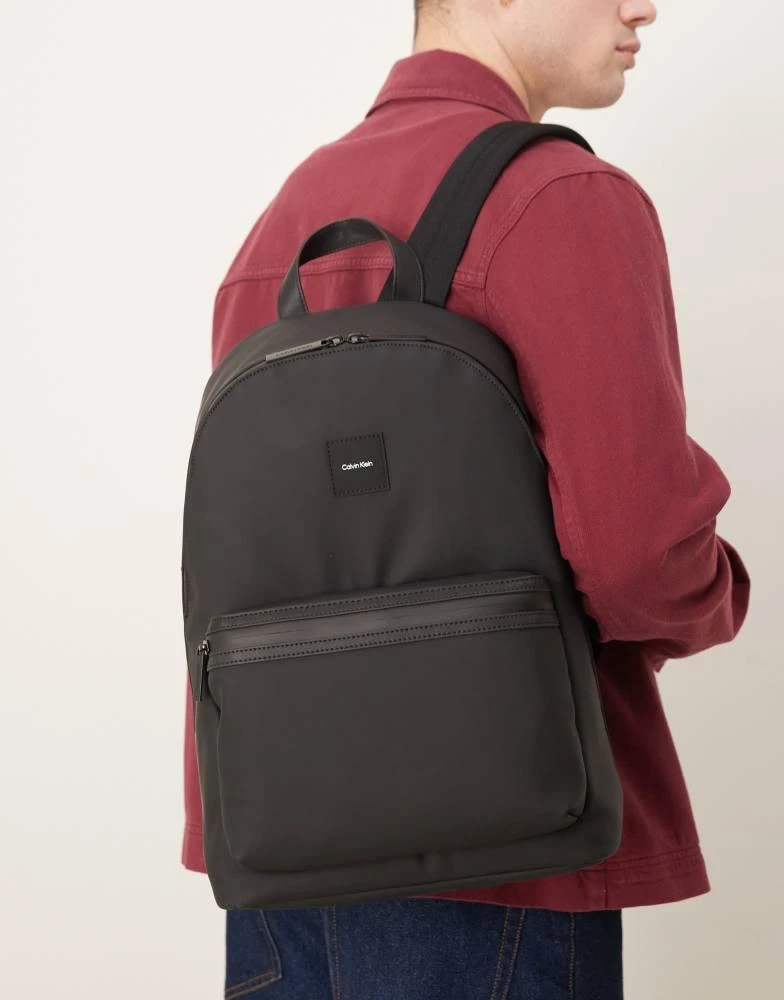 Calvin Klein Calvin Klein rubber back pack in black 1