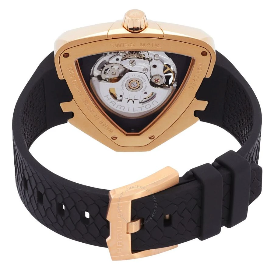 Hamilton Ventura Elvis80 Skeleton Dragon Automatic Black Dial Watch H24525332 3