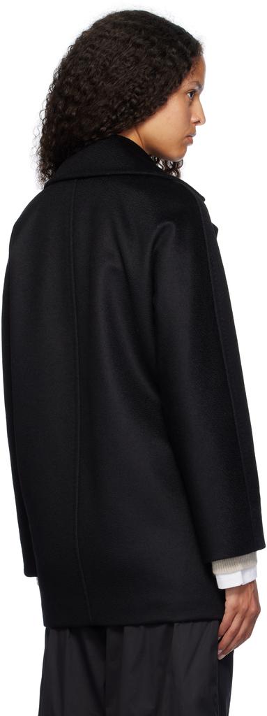 【関税込み】Max Mara ブラック Kent ショート ピーコート Max Mara Black Kent Short Peacoat - Coats - Compare Prices