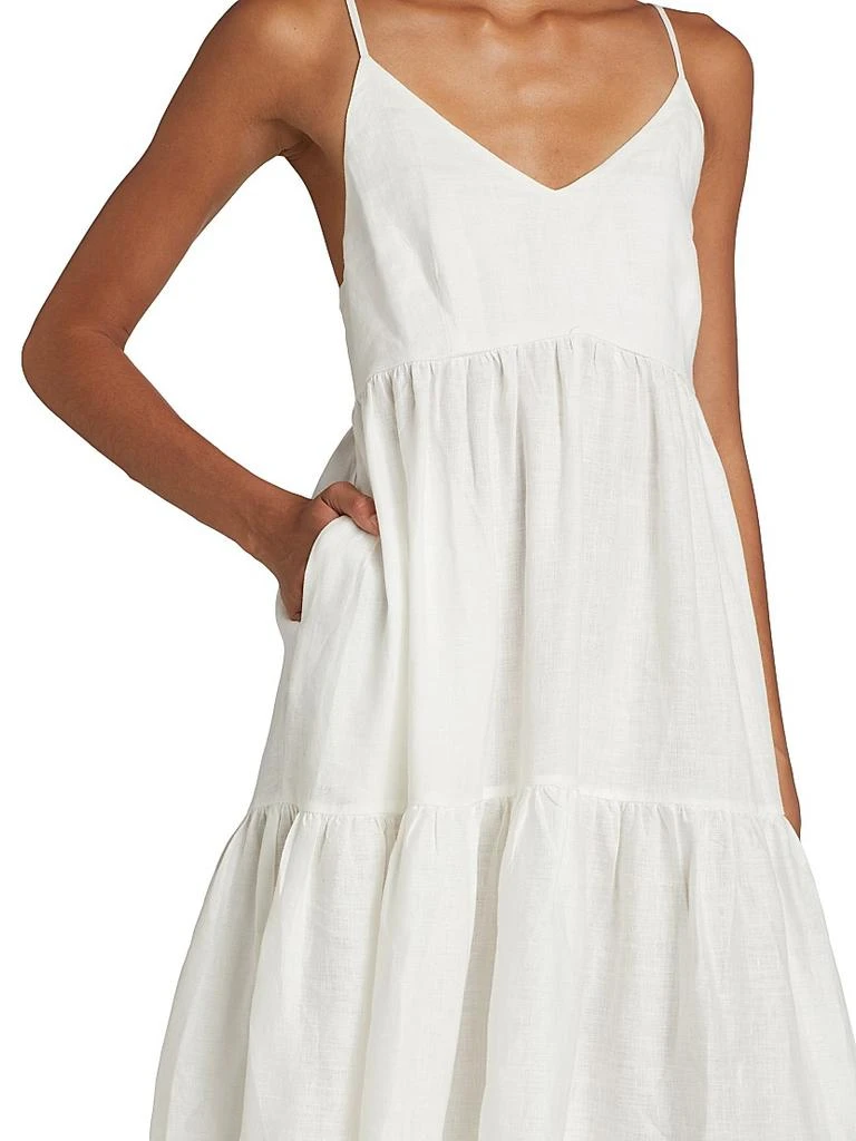 Pour Les Femmes Claudia Spaghetti Strap Dress 6