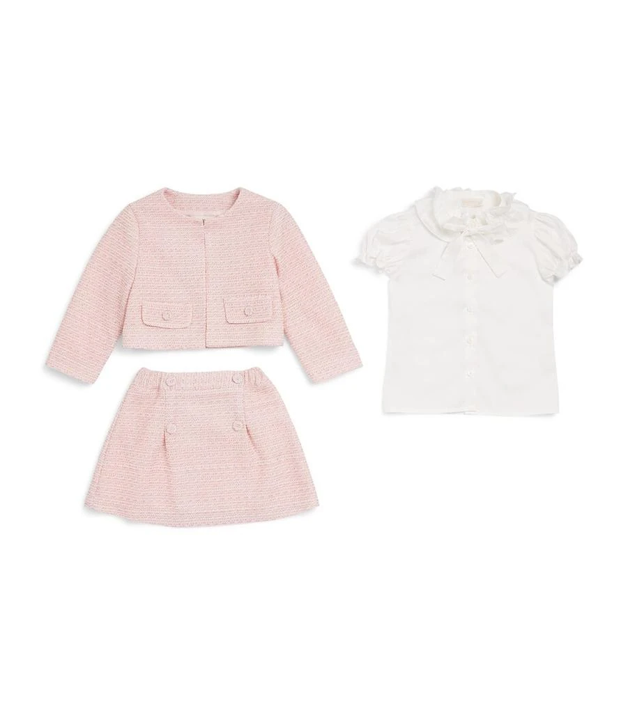 Bimbalo Tweed Jacket, Skirt and Shirt Set (2-3 Years) 1