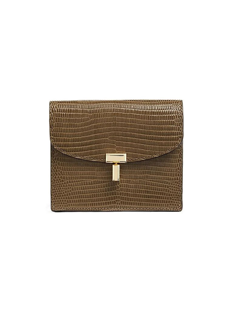 Totême Embossed Leather Card Case 1
