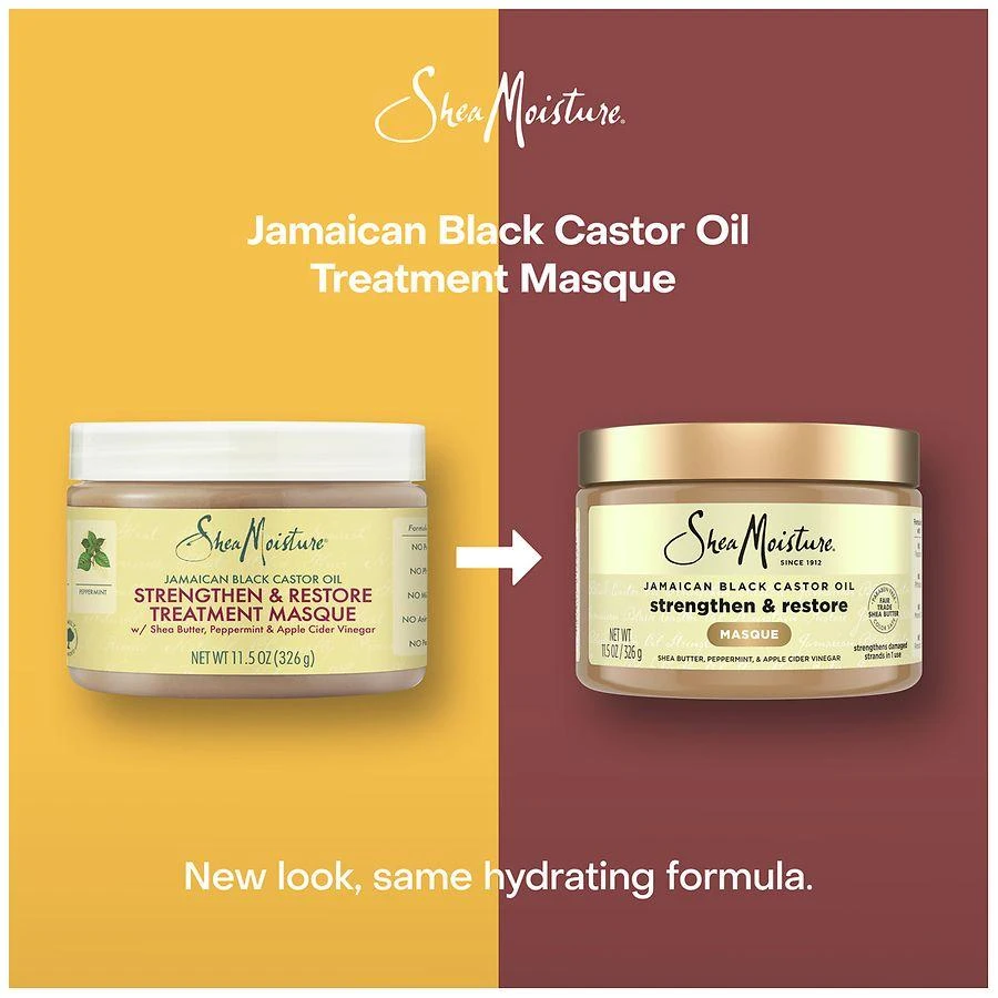 SheaMoisture Treatment Masque Jamaican Black Castor Oil Jamaican Black Castor Oil 6