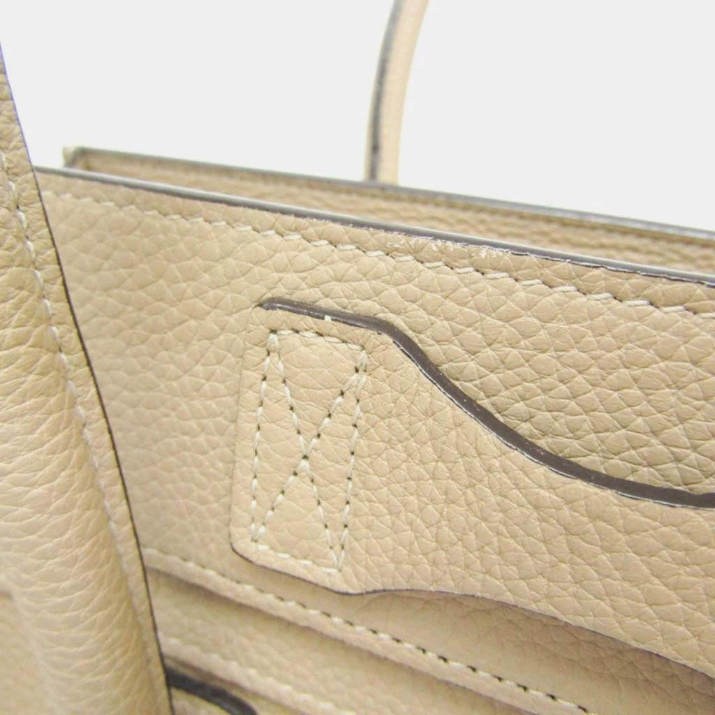 Celine Celine Beige Luggage Micro Shopper Leather Handbag 15
