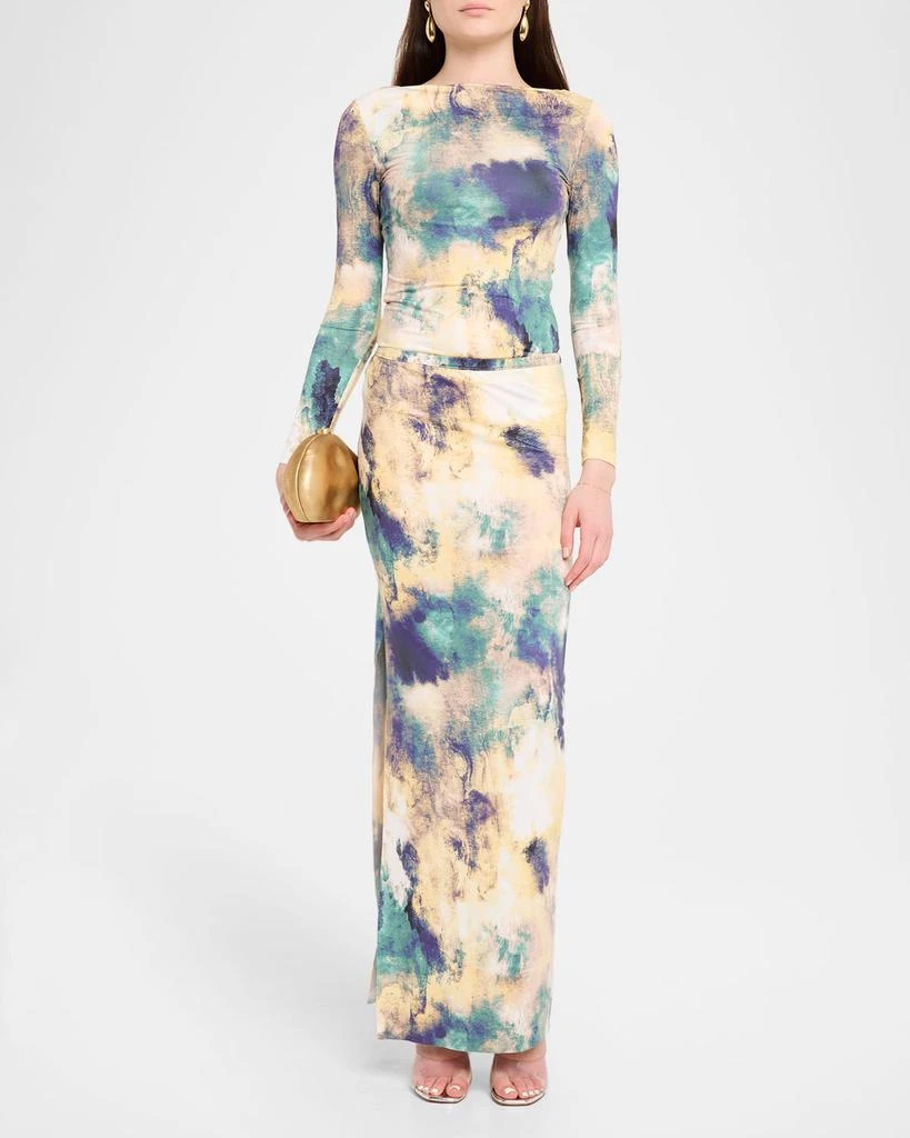 MISA Lira Abstract Jersey Top 2