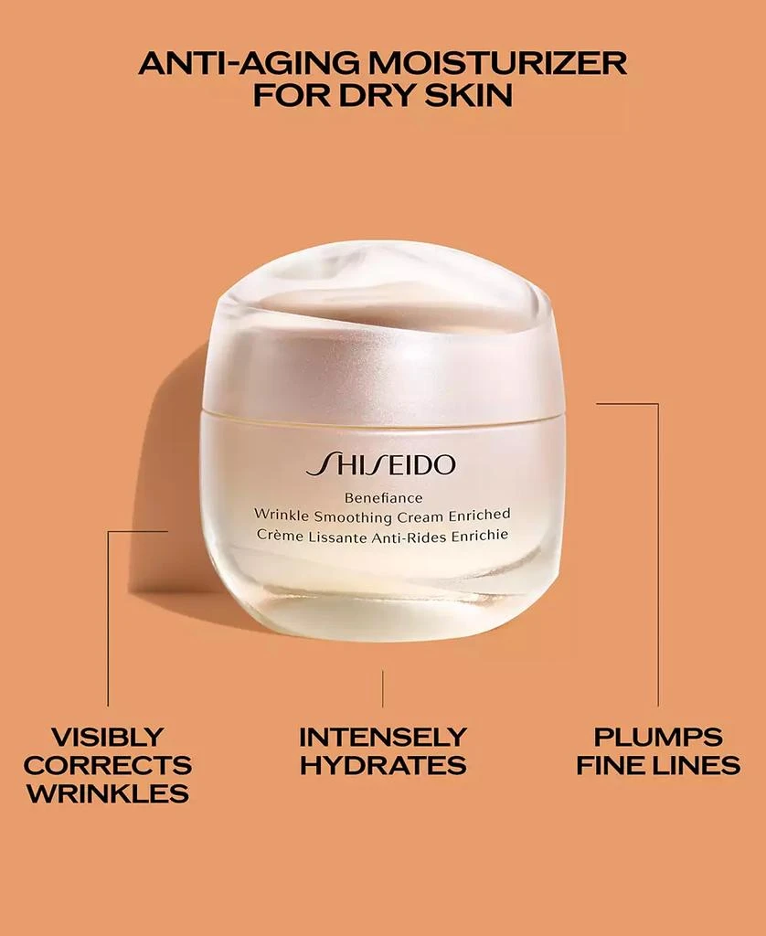 Shiseido Benefiance Wrinkle Smoothing Cream Enriched, 1.7-oz. 6