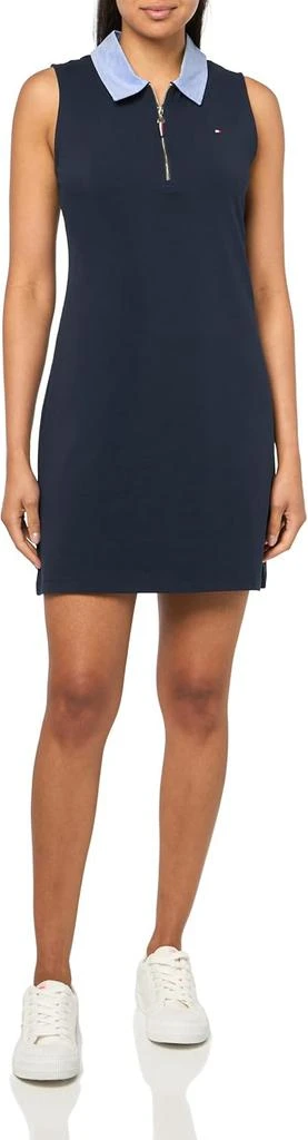 green emerald velvet dress Tommy Hilfiger Womens Fit and Flare Dress Guava 14 at Amazon Women's  Clothing store