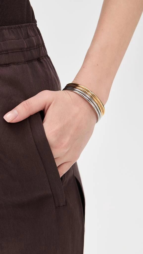 Shashi Bangle Two Toned Bracelet Set 2