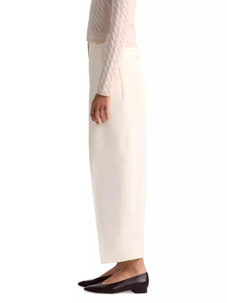 Altuzarra Dash Pleated Crepe Tapered Pants 4