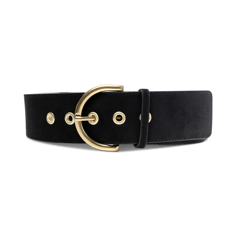 Style & Co Women's Faux-Suede Stretch Belt, Created for Macy's 1