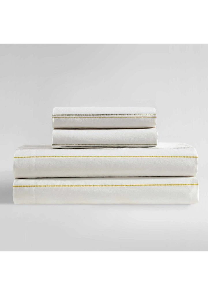 Calvin Klein Pinstripes Cotton Sheet Set
