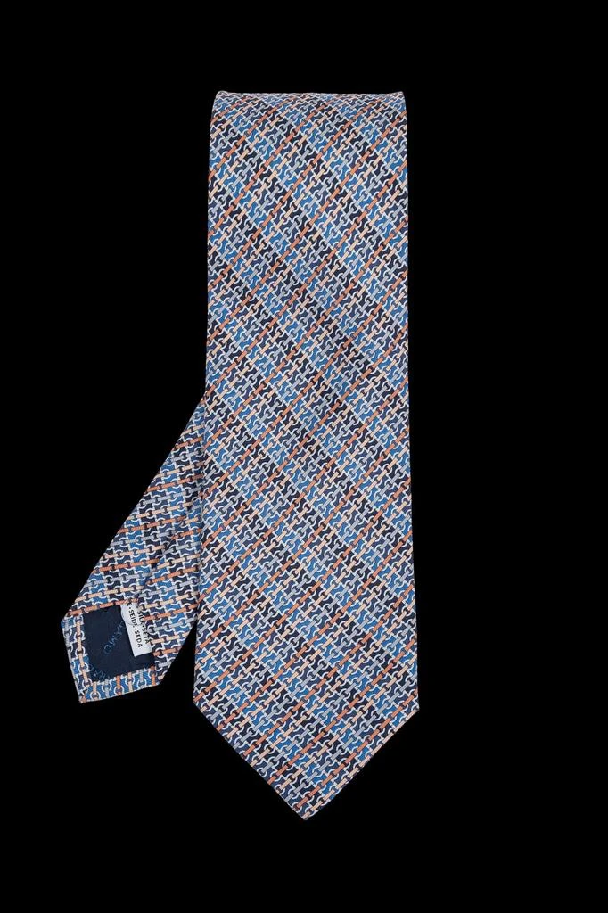 Salvatore Ferragamo Ferragamo Gancini Jacquard Tie 1