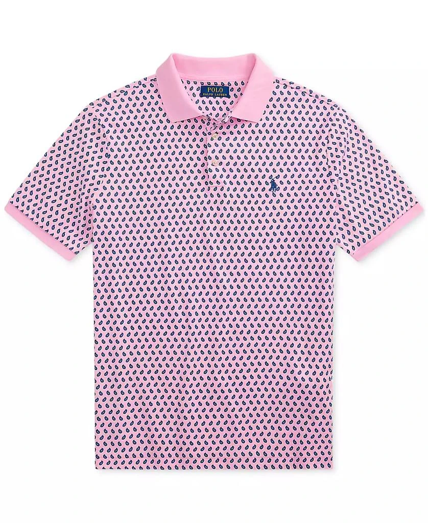 Ralph Lauren Men's Classic-Fit Print Soft Cotton Polo Shirt 6