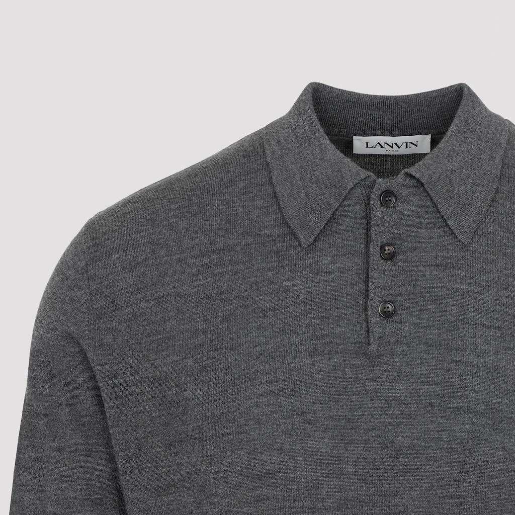 Lanvin LANVIN MERINO WOOL POLO 4
