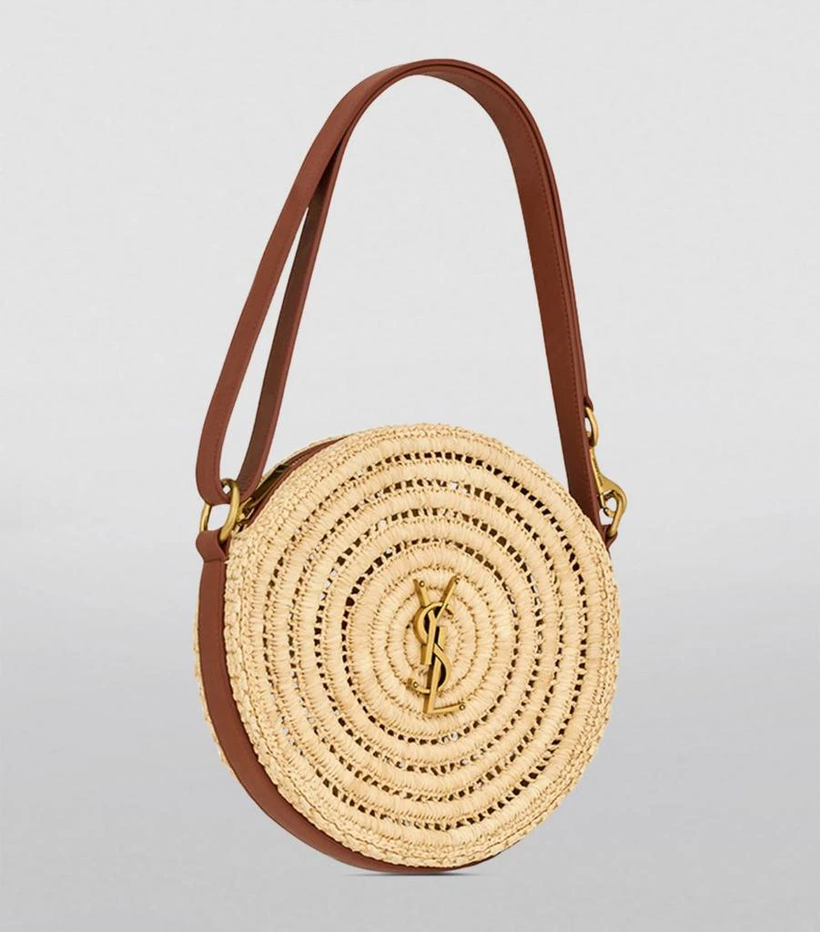 Yves Saint Laurent Raffia Shoulder Bag 4