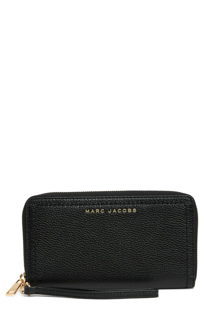 Marc Jacobs Leather Wristlet Continental Wallet