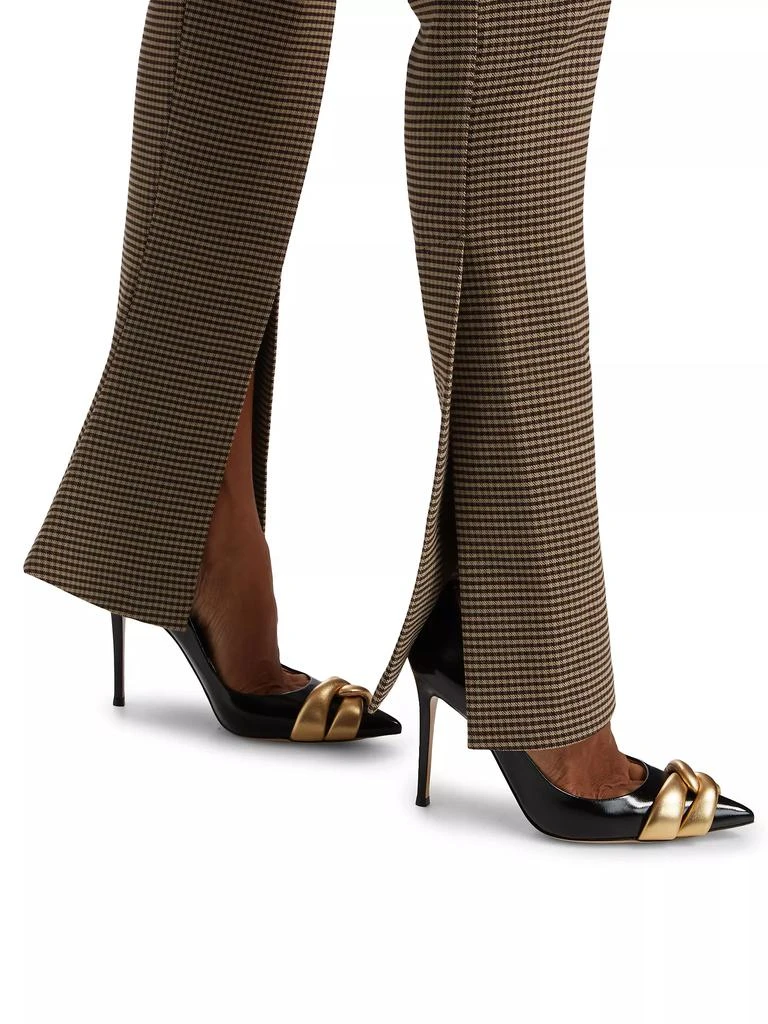 A.W.A.K.E. Mode Fitted Gingham Pants 6
