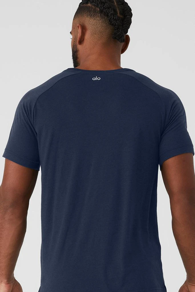 Alo Triumph Raglan Tee - Navy 4