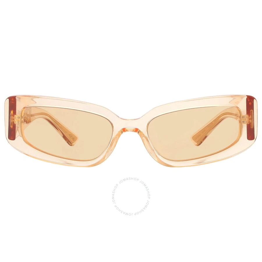 Dolce & Gabbana Light Orange Cat Eye Ladies Sunglasses DG4445 3046/7 54 1