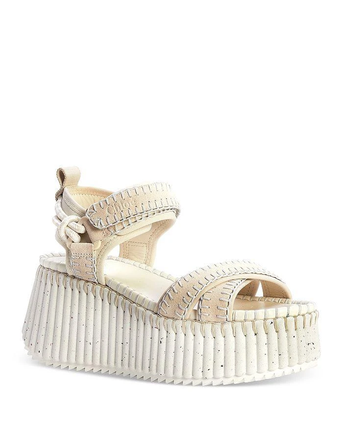 Chloé Women's Nama Platform Wedge Sandals 1