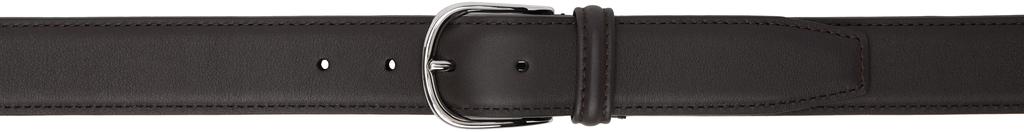 Andersons Brown Stitch Trimmed Belt