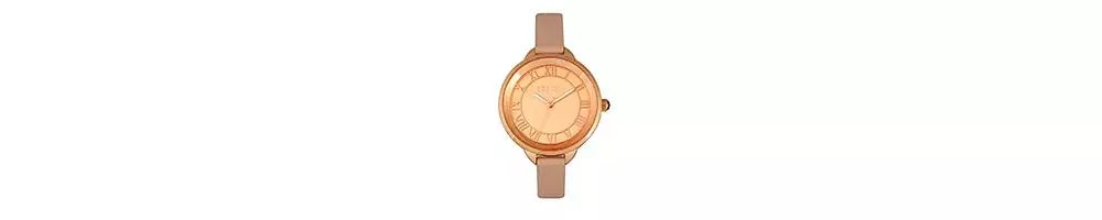 BERTHA Quartz Madison Collection Light Pink And Rose Gold Leather Watch 36Mm 3
