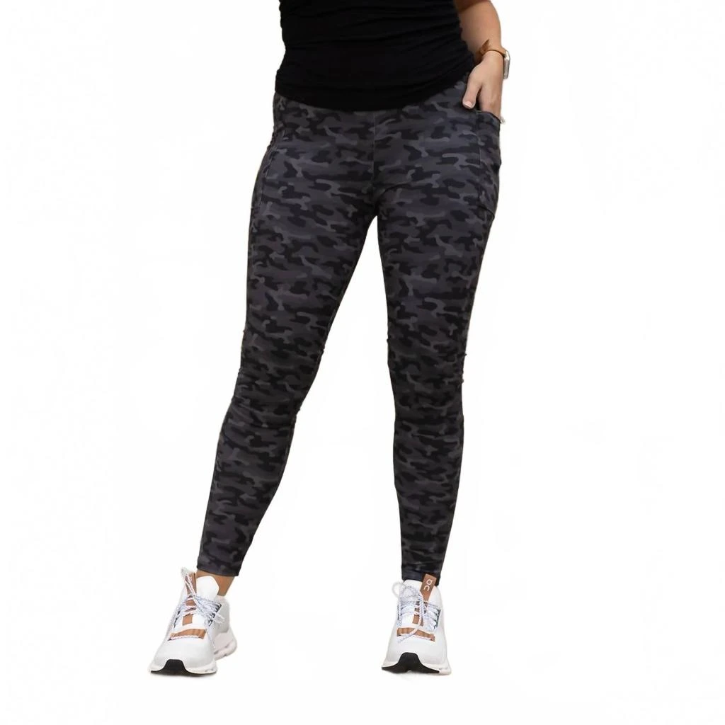 Julia Rose Maverick Full-Length Leggings In Camo
