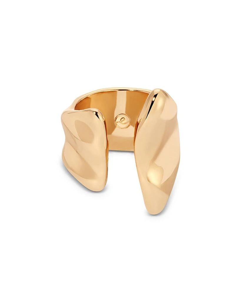 Ettika Jewelry Liquid Lux 18K Yellow Gold Plated Ring 1