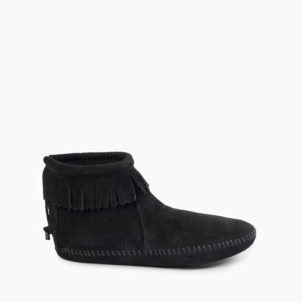 Minnetonka Minnetonka - Women's Back Zip Softsole Boots 1